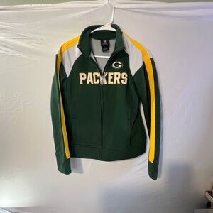 NFL Green & Yellow Green Bay Packers Track Jacket